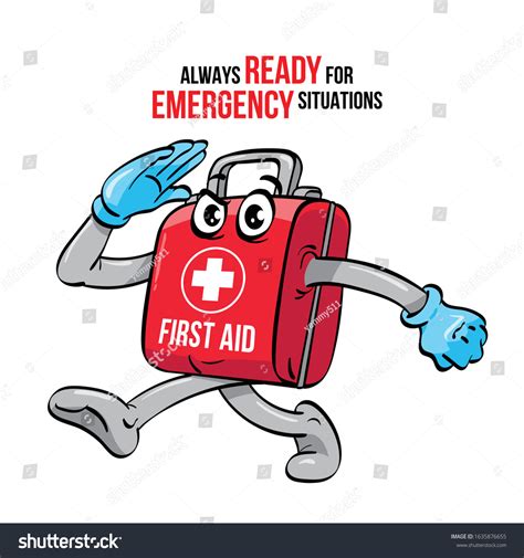 Image result for First Aid Sign Cartoon