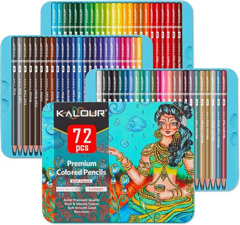 Kalour - Premium Colored Pencils Set of 72pcs — Mango