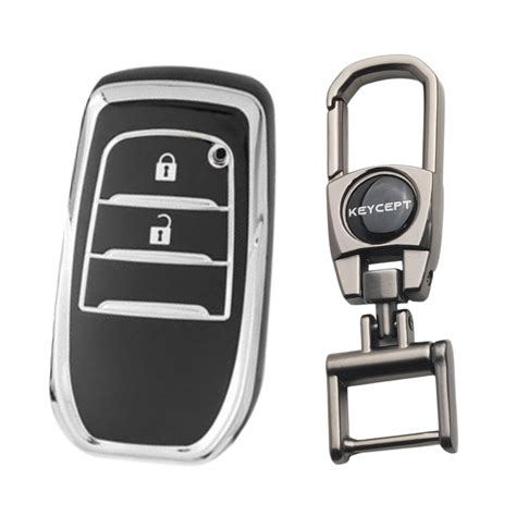 Silver Line TPU Key Cover Compatible for Toyota Innova | Crysta ...