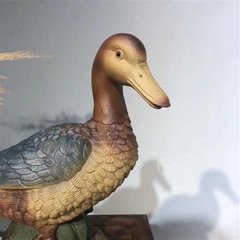 鸭子,雕塑鸭子,雕塑