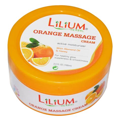 Buy Lilium Herbal Orange Massage Cream 100ml Online at Low Prices in ...