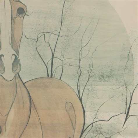 P. Buckley Moss Offset Lithograph of Horse, 1980 | EBTH