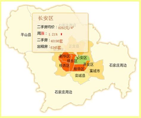 2022年6月石家庄市房屋租赁市场价格走势：一类地段住宅市场租赁价格在18.44元/m²-37.95元/m²之间，集中成交价约为27.35元 ...