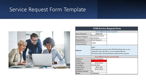 Service Request Form Template – ITSM Docs - ITSM Documents & Templates