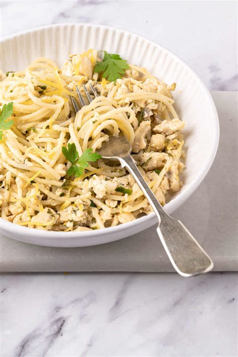 Canned Salmon Pasta - Food Faith Fitness