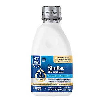 Similac 360 Total Care Infant Formula Bottle, 6 pk./32 fl. oz. | BJ's ...
