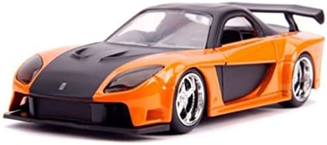 Jada Toys Fast & Furious 1:32 Han's Mazda Rx-7 Die-Cast Car, Toys For ...