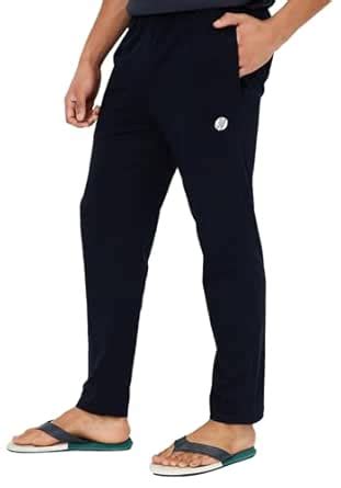 Max Men's Long Length Solid Elasticated Waist Regular Fit Mid Rise ...