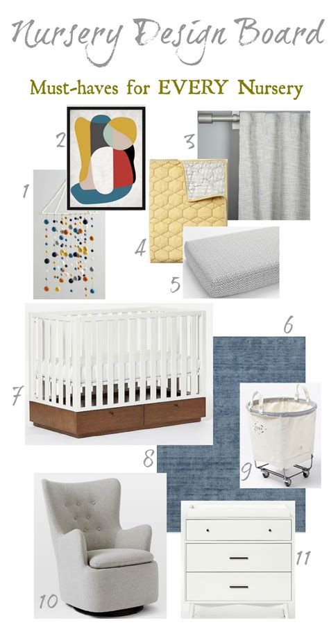 Kids Bedroom Design Boards and Nursery Must-Haves - Nesting With Grace