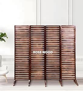 Rose Wood National Wooden Room Divider, Wooden Partition for Living ...