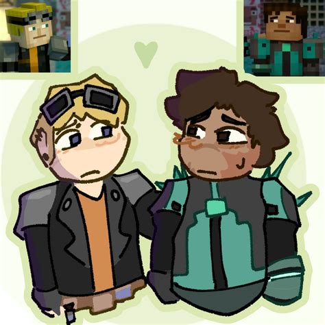 How To Draw Jesse From Minecraft Story Mode