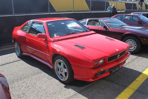Download Red Maserati Shamal Classic Car Wallpaper | Wallpapers.com