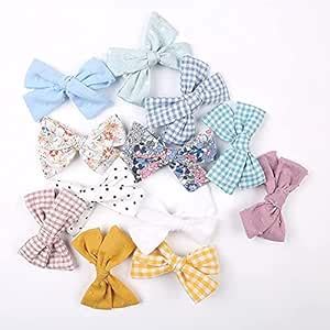 VOKKA Stylish Hair Accessories, Hair Bows, Ribbon Bows with Alligator ...