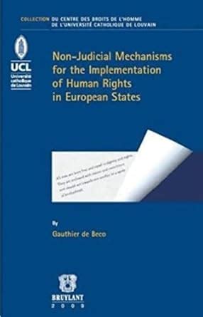 Buy Non-Judicial Mechanisms for the Implementation of Human Rights in ...