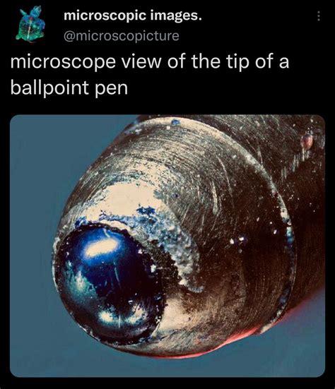 Image result for Ballpoint Pen Under Microscope