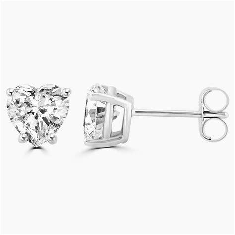 Buy Silver Moissanite Earrings for Women Online | Cutiefy