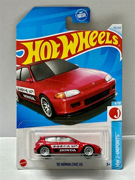 HOT WHEELS '92 HONDA CIVIC EG – Indian Diecast Hub