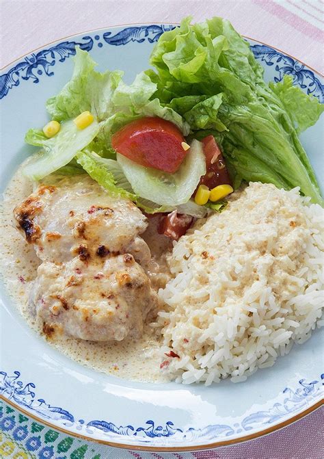 kyckling kokosmjölk ingefära sambal oelek