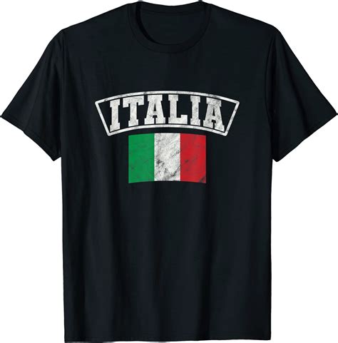 Italy Italia Italian Flag Retro Vintage Design