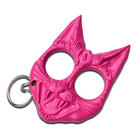 Wild Cat Self Defense Keychain Pink-BK-13PK