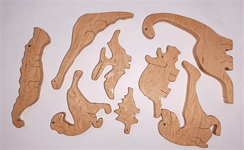 Organic Toys Hand Crafted Wooden Puzzle for Kids, Set of 8 Pieces ...