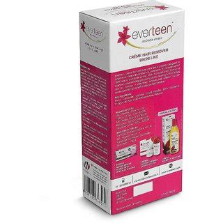 Buy everteen Bikini Line Hair Remover Creme - 3 Packs (50g Each) (for ...