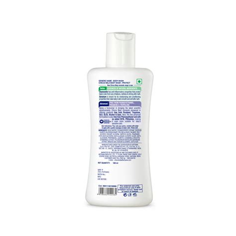 Chicco Baby Moments Mild Body Wash Protect – 100ml