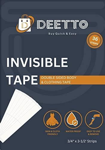 DOBARIYA EMPIRE Double-Sided Tape for Fashion-36 Strips, Tape for ...