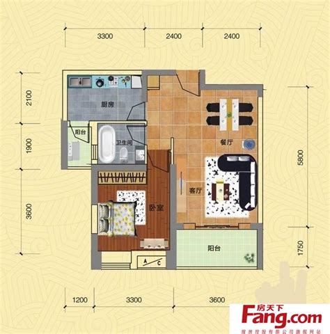 弘石湾2室0厅1卫1厨88.00平米户型图解析_装修设计方案-石家庄上善美居装饰公司