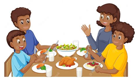 Free Family Eating, Download Free Family Eating png images, Free ...
