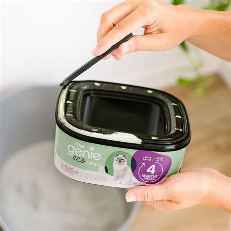 Jumbo Litter Pail Refill - Eco (Up to 4 months) - Litter Genie – litter ...