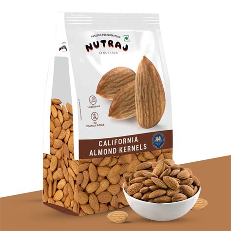 Nutraj Californian 1kg Almonds (Badam) Dry Fruit Nuts Price
