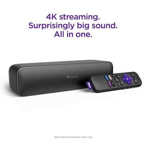 Roku Streambar SE 4K/HD/HDR Smart Compatible Streaming Device with ...