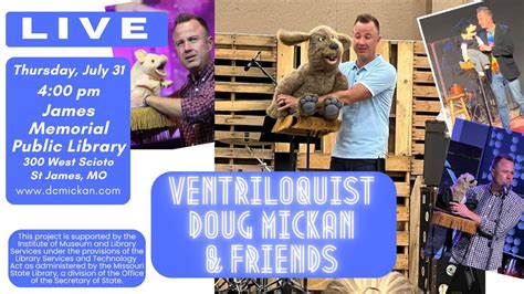 Ventriloquist Doug Mickan & his Friends, 300 W Scioto St, Saint James ...
