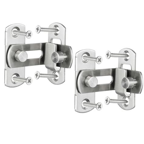 Buy 2 Pack 90 Degree Stainless Steel Right Angle Buckle Gate Latch ...