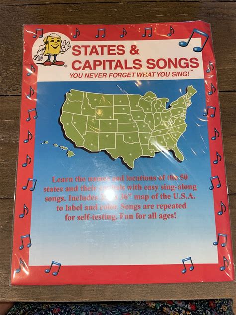 States and Capitals Songs by Kathy Troxel (CD, 2004) for sale online | eBay