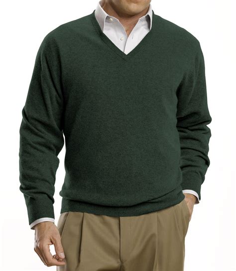 Lyst - Jos. a. bank Traveler Collection Cashmere V-neck Sweater - Big ...