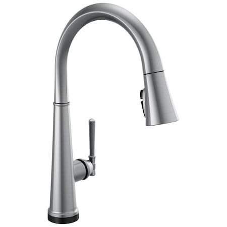 Delta Single Handle Pull Down Kitchen Faucet With Touch2O Technology ...