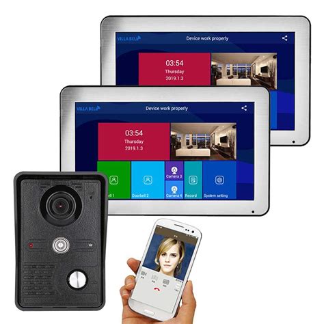 Xh Video Doorbell Wifi Wireless Home Security Intercom Access Control ...