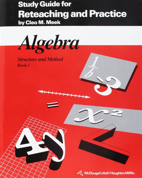 Buy Algebra: Structure and Method : Book 1 : Study Guide for Reteaching ...