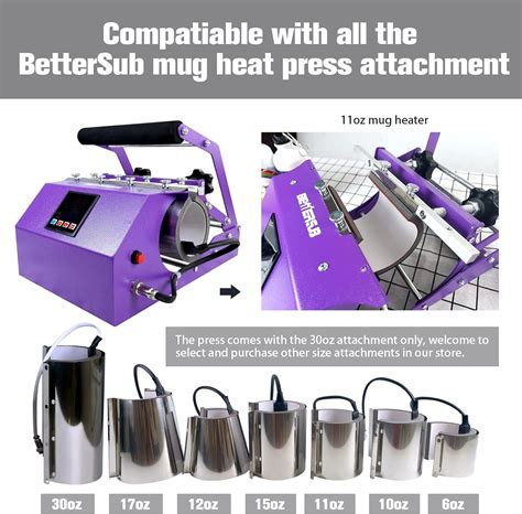 BetterSub Tumbler Mug Heat Press Machine 30 OZ 20 OZ India | Ubuy