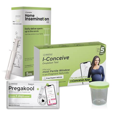 Neodocs I-Conceive Home Insemination IVI/IUI kit & Ovulation Kit for ...