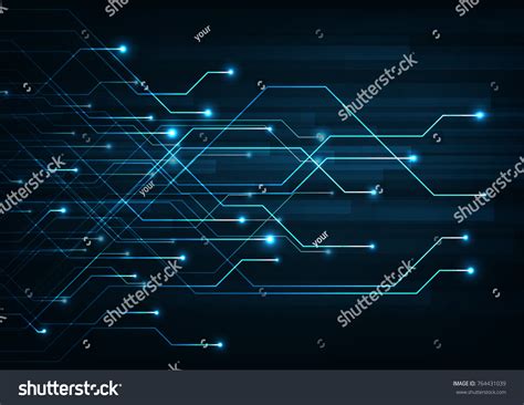 High Speed Hi-Tech Abstract Technology Background Vector Illustration 的图像结果