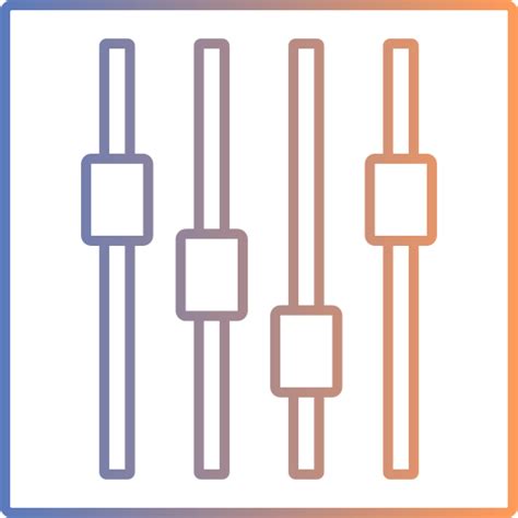 Faders - Free technology icons