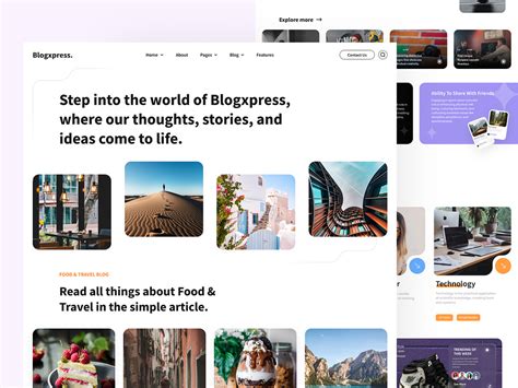 Image result for Blog Website Design