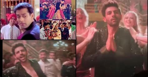 'Epic downfall': Kartik Aaryan recreates Salman Khan's Saajanji Ghar ...