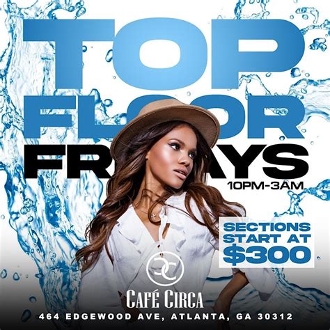 House Party Fridays, Cafe Circa Restaurant & Lounge, Atlanta, 8 ...