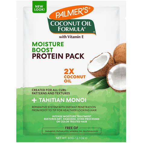 Buy Palmer's Coconut Oil Protein Pack 60g 2.1 Oz, Multicolor Online at ...