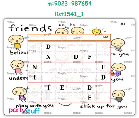 Product Class Sudoku Designs - PartyStuff