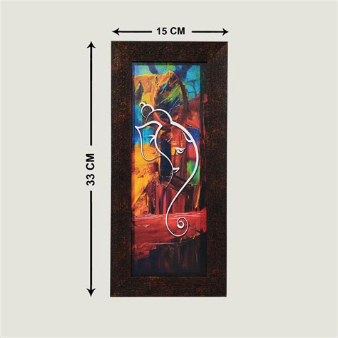 Buy Corsica Vivid Set of 3 Ganesha Picture Frames from Home Centre at ...